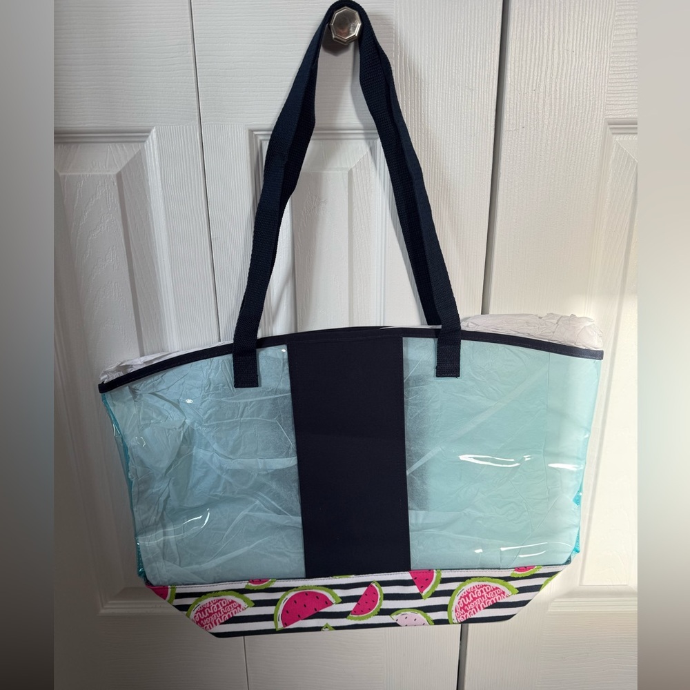 Thirty-one Gifts ‘In The Clear Tote’ in Slice of Summer NWT